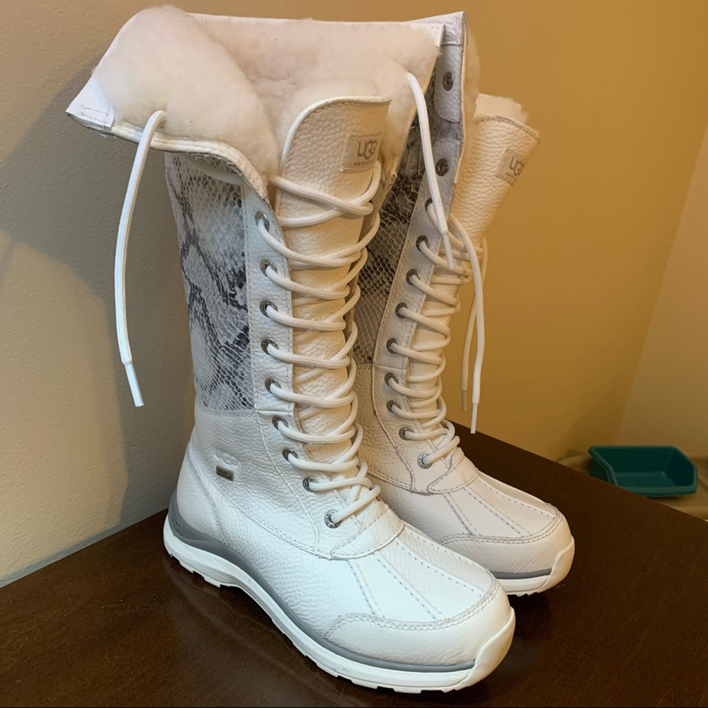 Ugg snakeskin snow boots
